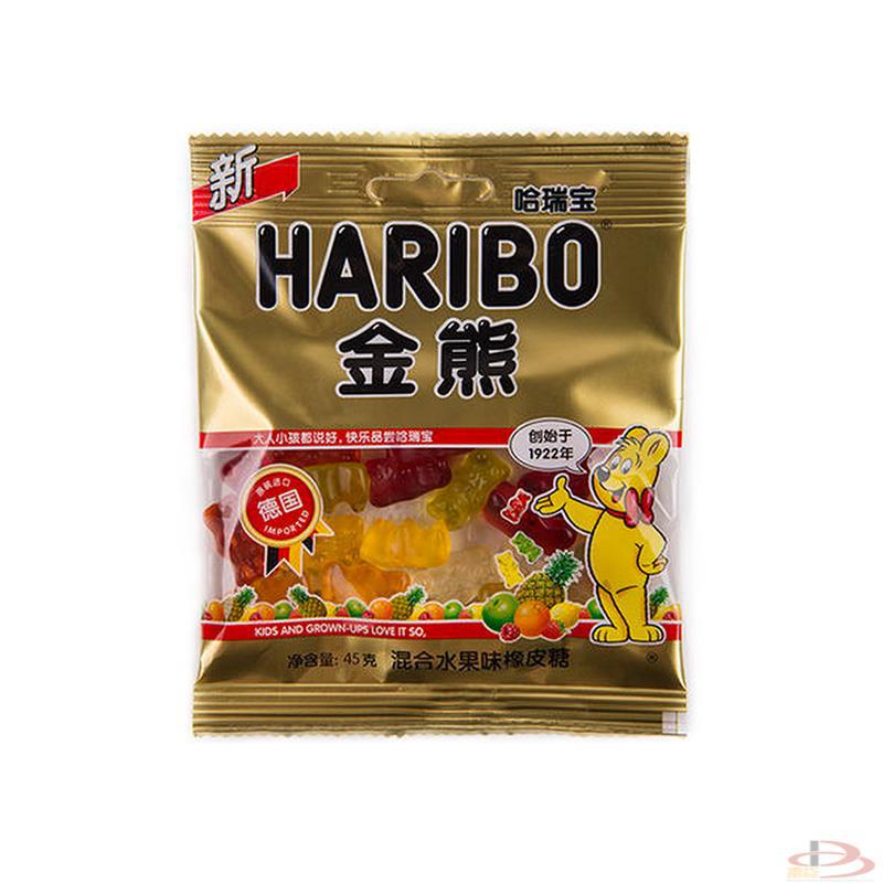 德国哈利宝哈瑞宝Haribo金色小熊软糖200g Goldbaren