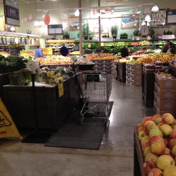 Photo taken at Whole Foods Market by Rebekah J. on 1/4/2012