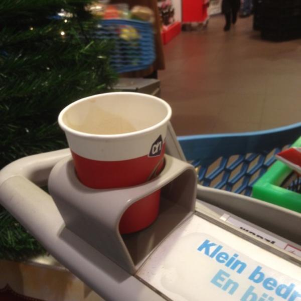 Photo taken at Albert Heijn by Jaap v. on 12/23/2011