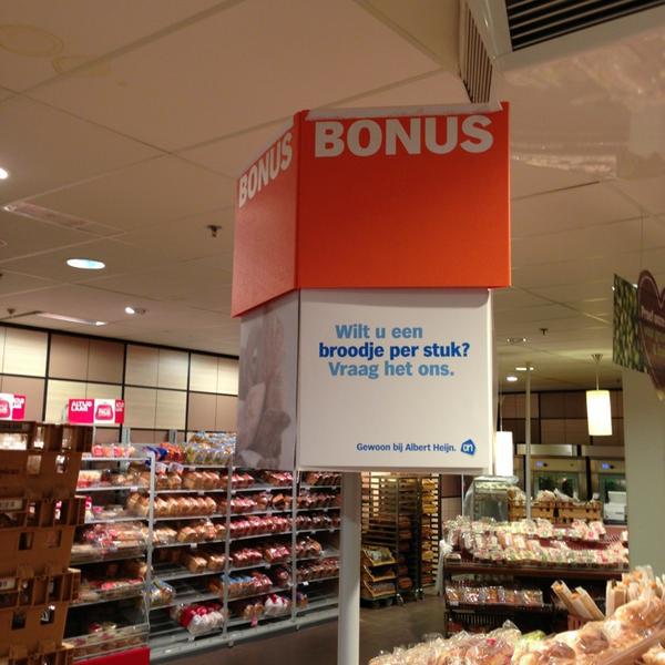 Photo taken at Albert Heijn by Boudewijn V. on 2/4/2013