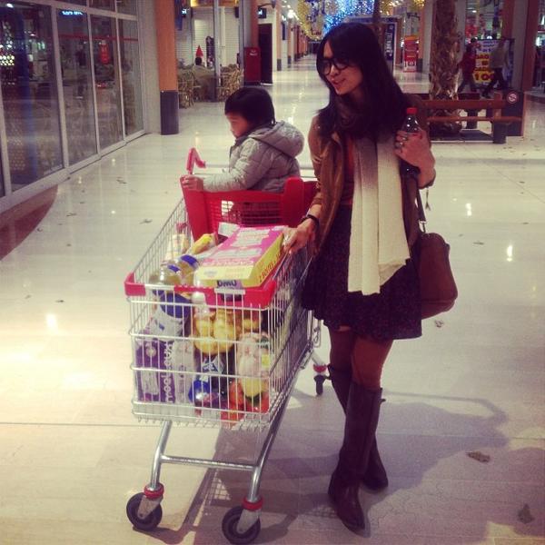 Photo taken at Auchan by Steffy B. on 12/16/2012