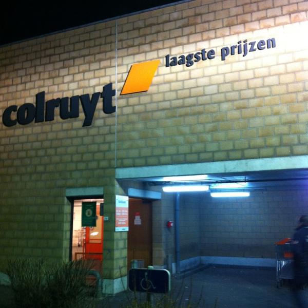 Photo taken at Colruyt by Denis V. on 2/2/2013