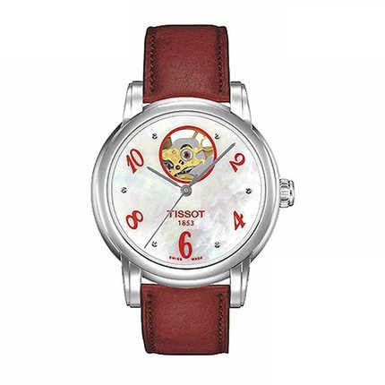 新品 全球联保 天梭时尚系列手表 机械女表T050.207.16.116.01