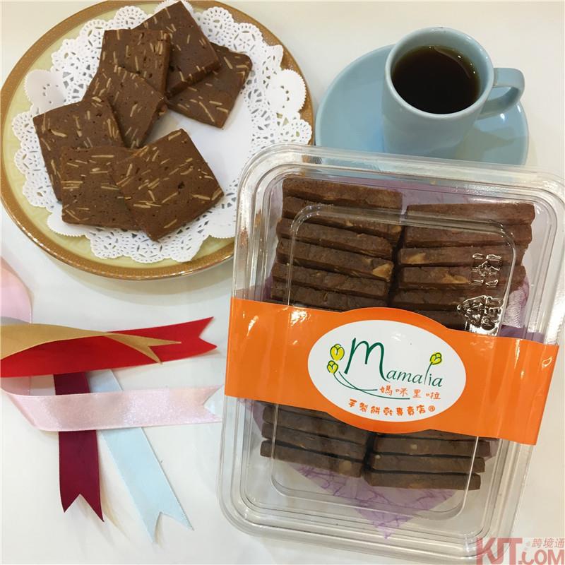 妈咪里啦 咖啡杏仁饼干 250g/盒
