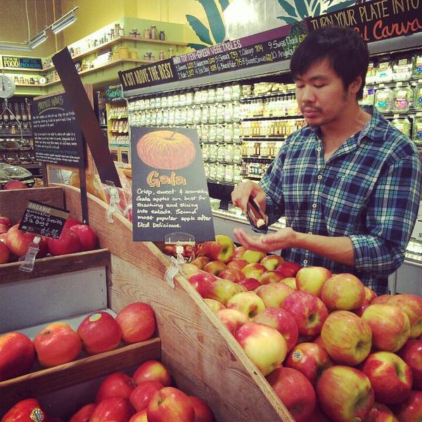 Photo taken at Whole Foods Market by Jin C. on 11/4/2012