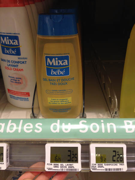 MIXA婴儿沐浴露 MIXA婴儿沐浴露