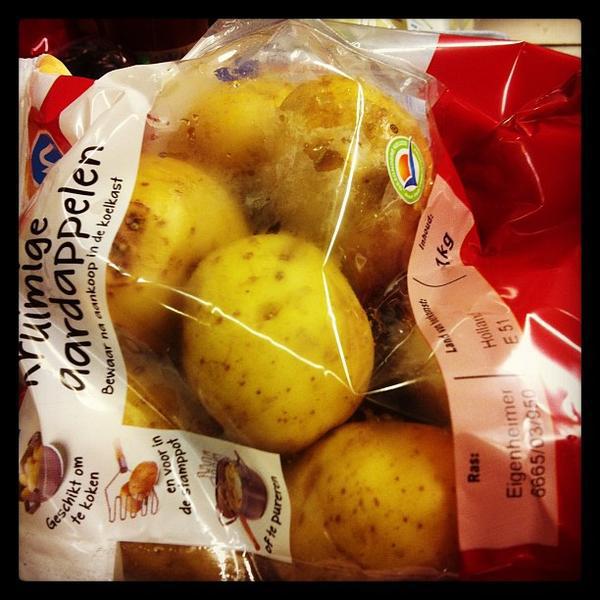 Photo taken at Albert Heijn by ElluhZelluf on 12/17/2012