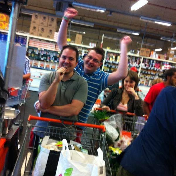 Photo taken at Colruyt by olivier s. on 9/8/2012