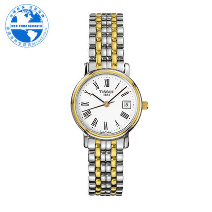Tissot/天梭 正品 时尚潮流休闲女士石英腕表T52.2.281.13