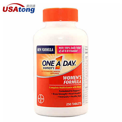 Bayer One A Day 女性复合维生素矿物质 250粒 Bayer One A Day 女性复合维生素矿物质 250粒