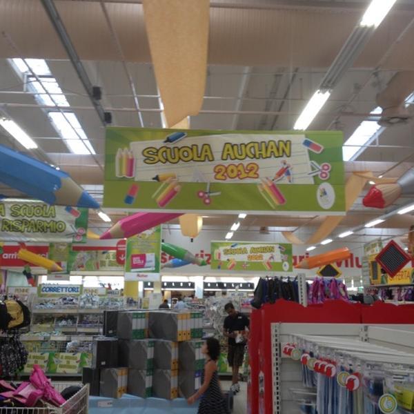 Photo taken at Auchan by Angelo on 8/19/2012-意大利伦巴第恩里科马泰路 Photo taken at Auchan by Angelo on 8/19/2012