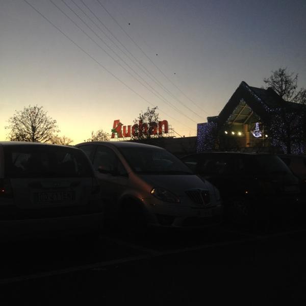 Photo taken at Auchan by B. on 12/9/2012-意大利伦巴第恩里科马泰路 Photo taken at Auchan by B. on 12/9/2012