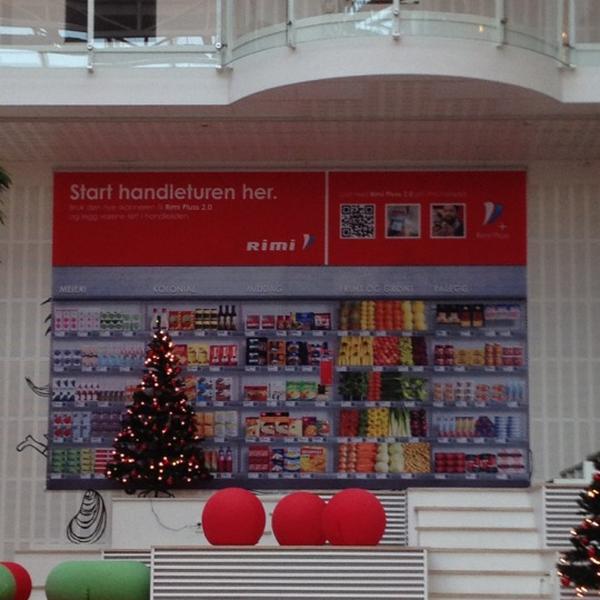 Photo taken at Rimi by Kyrre E. on 12/10/2012