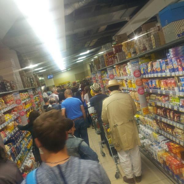 Photo taken at BILLA by Goran A. on 4/27/2014