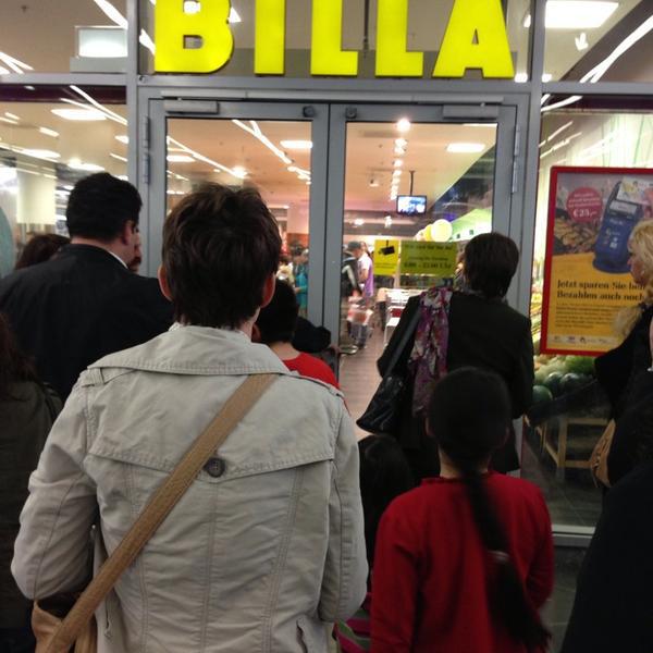 Photo taken at BILLA by Ekaterina P. on 5/20/2013