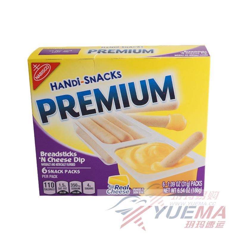 美国进口蘸酱手指饼干-RITZ卡夫乐之芝士蘸酱手指饼干 186g