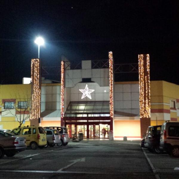 Photo taken at Centro Commerciale Auchan by Maria P. on 12/25/2013