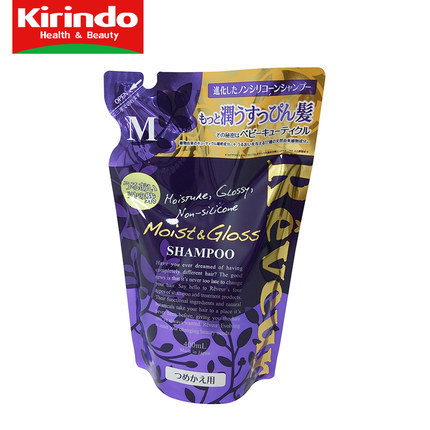 日本进口REVEUR养润保湿无硅油洗发水400ml滋养秀发包邮