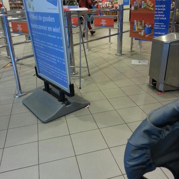 Photo taken at Albert Heijn XL by Halandinh on 3/1/2013-荷兰格尔德兰奈梅亨 Photo taken at Albert Heijn XL by Halandinh on 3/1/2013