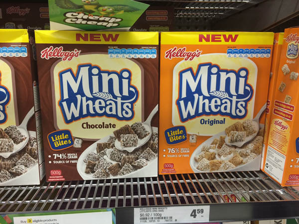澳大利亚进口小麦巧克力-Kellogg's迷你小麦巧克力500g