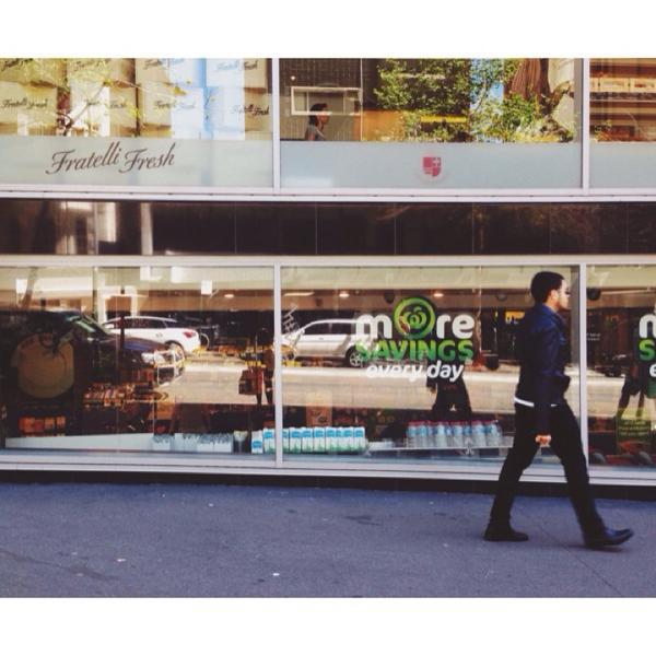 Photo taken at Woolworths by J K. on 9/23/2013