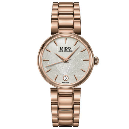 新品 瑞士 美度贝伦赛丽系列机械表女表M022.207.33.031.10