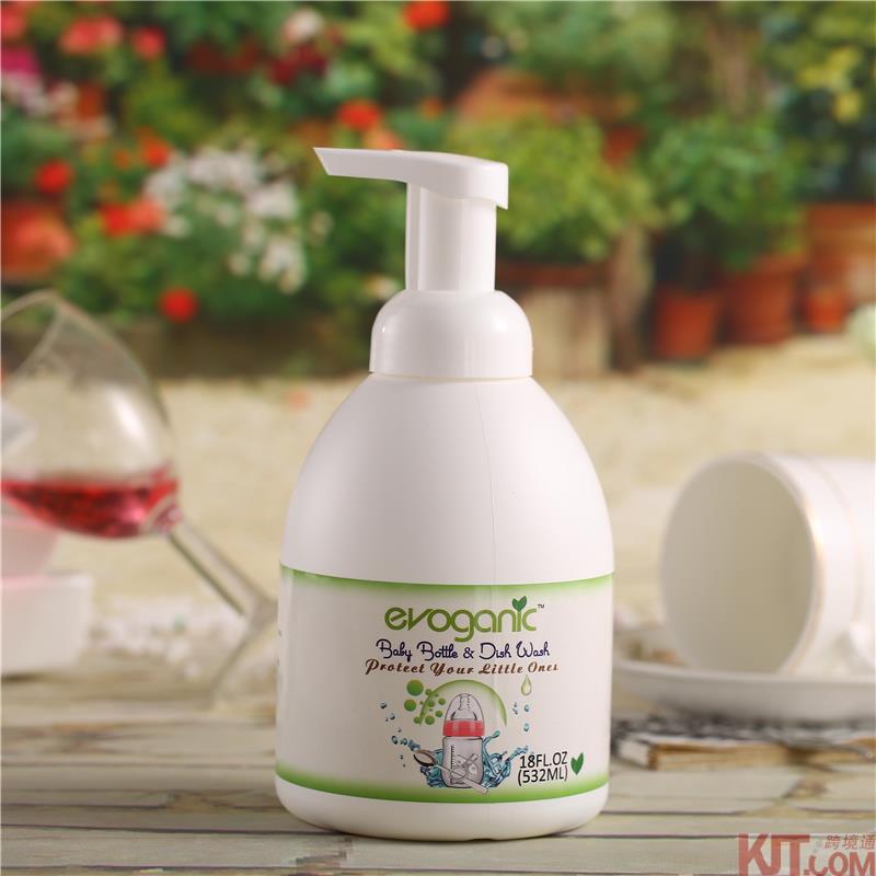 Evoganic怡我佳奶瓶餐具清洗剂_大瓶
