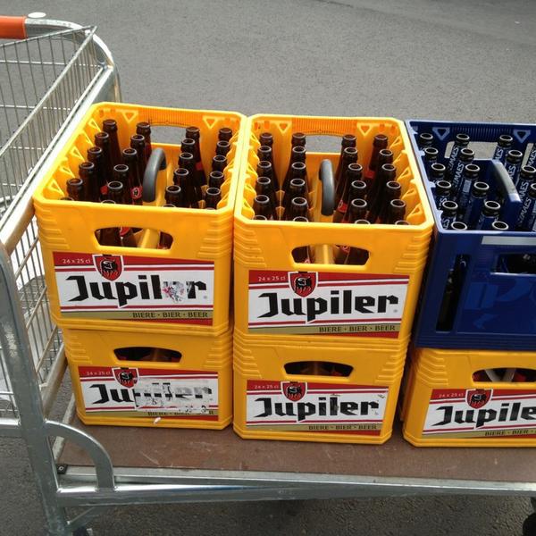 Photo taken at Colruyt by Adrien V. on 6/19/2013