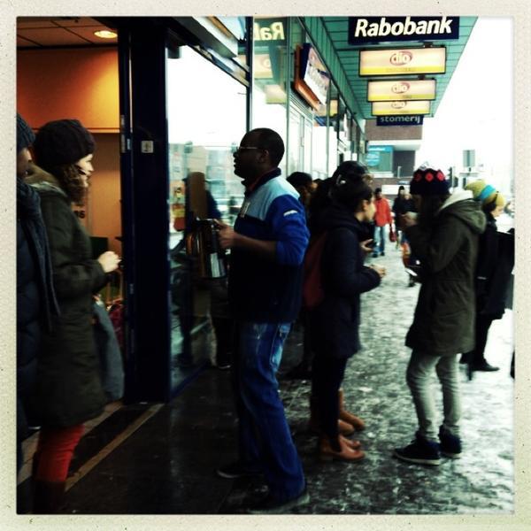 Photo taken at Albert Heijn by Sandra S. on 1/21/2013