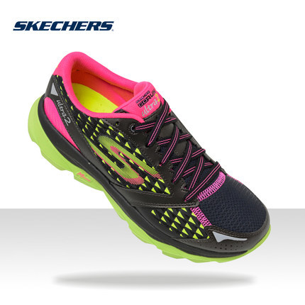 Skechers斯凯奇超轻舒适女运动鞋 时尚拼接系带缓震跑步鞋13918 Skechers斯凯奇超轻舒适女运动鞋 时尚拼接系带缓震跑步鞋13918