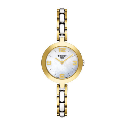 新品全球联保瑞士天梭T-LADY系列手表石英女表T003.209.22.117.00