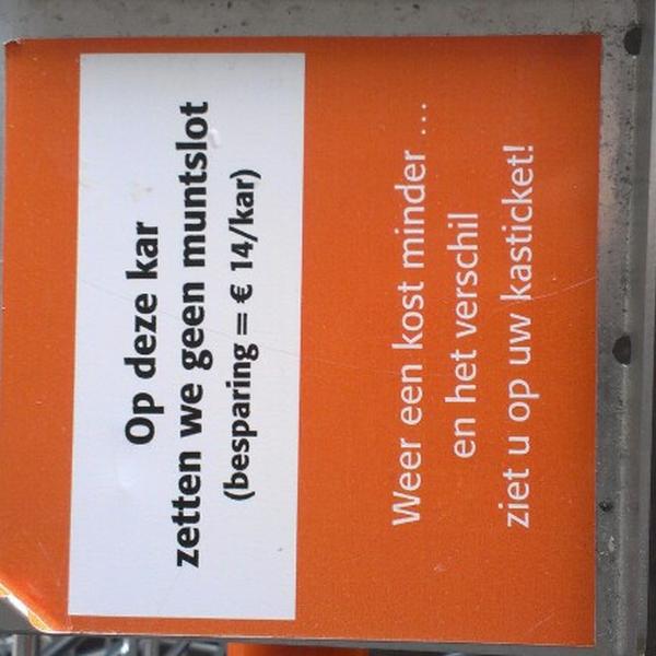 Photo taken at Colruyt by Romain H. on 7/6/2012