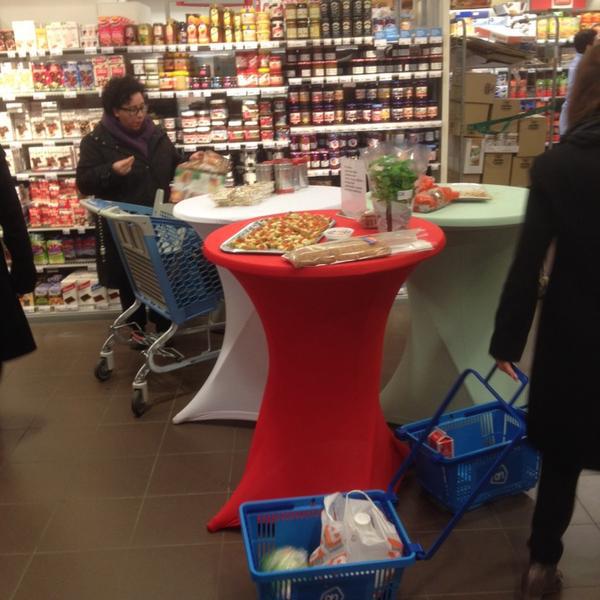 Photo taken at Albert Heijn by Berto B. on 2/1/2014