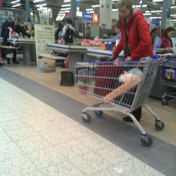 Photo taken at K-citymarket by Juho S. on 4/5/2012