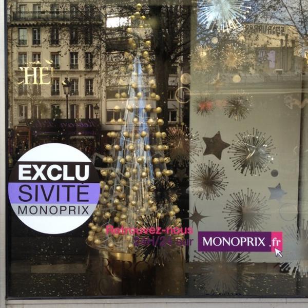 Photo taken at Monoprix by Alejandro M. on 12/15/2012