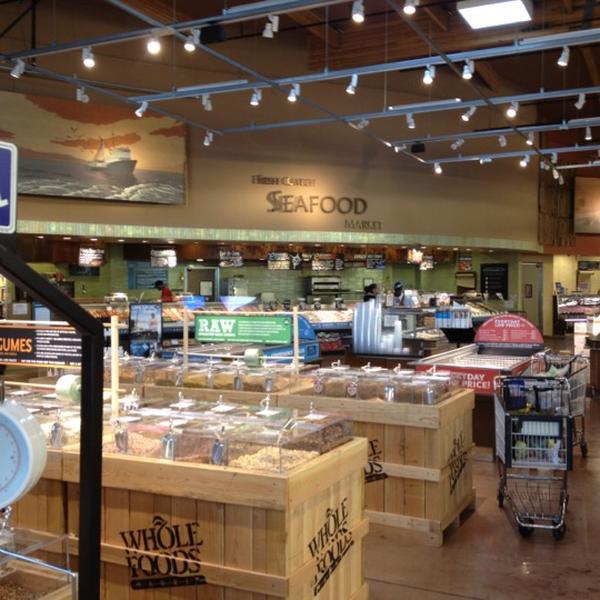 Photo taken at Whole Foods Market by John C. on 3/6/2012-加利福尼亚州塔斯廷市公园大道2847号 Photo taken at Whole Foods Market by John C. on 3/6/2012