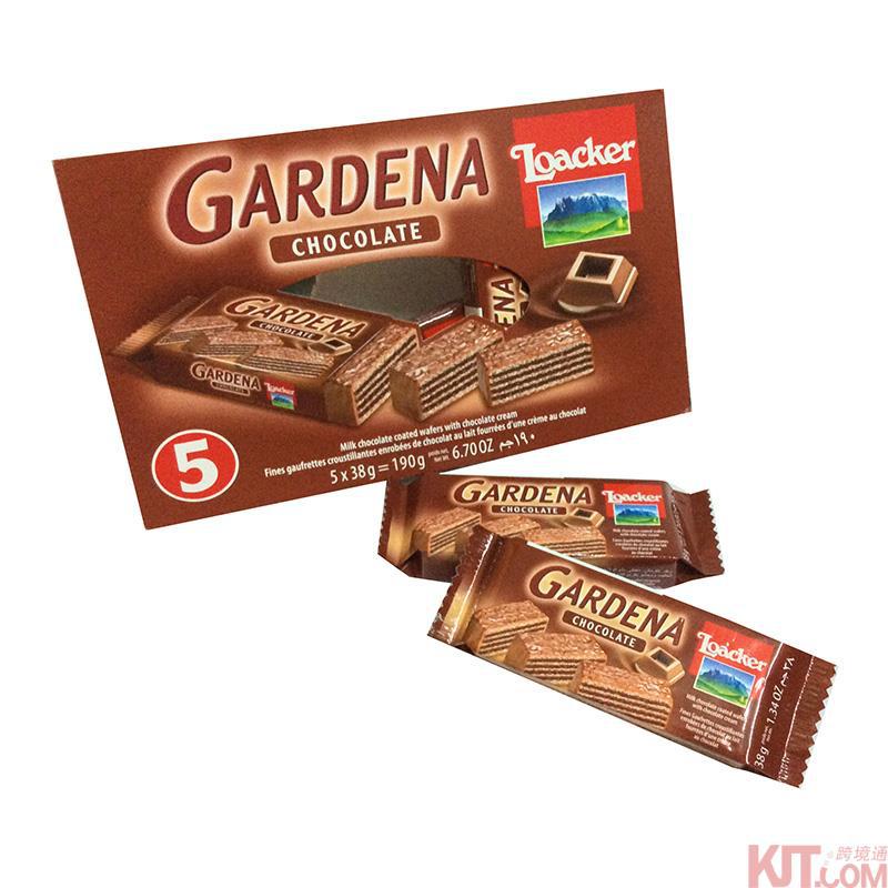 莱家加迪纳可可巧克力威化饼