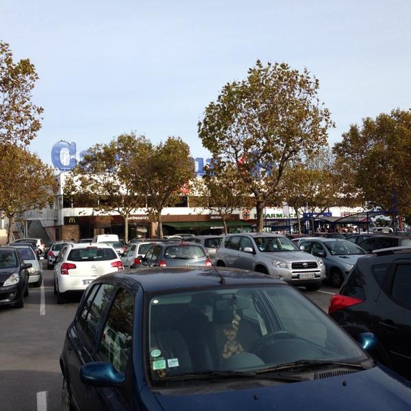 Photo taken at Carrefour by Mike W. on 11/1/2013