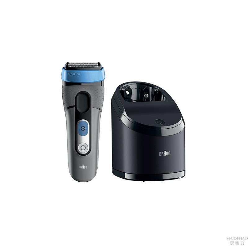 德国博朗Braun CoolTec 冰感 ct5cc 剃须刀刮胡刀 蓝色 德国博朗Braun CoolTec 冰感 ct5cc 剃须刀刮胡刀 蓝色