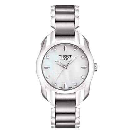 瑞士手表 天梭女表 手表女 石英表  钢带表 T023.210.11.116.00