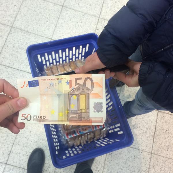 Photo taken at S-market Wiklund Herkku by Elli R. on 2/25/2015