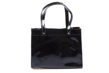 Armani Jeans/阿玛尼小号漆皮购物包 女士单肩手提包  0520ARJ Armani Jeans/阿玛尼小号漆皮购物包 女士单肩手提包  0520ARJ