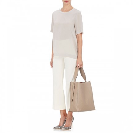 Valextra 女包 女式单肩包 Q01760352 OYSTER