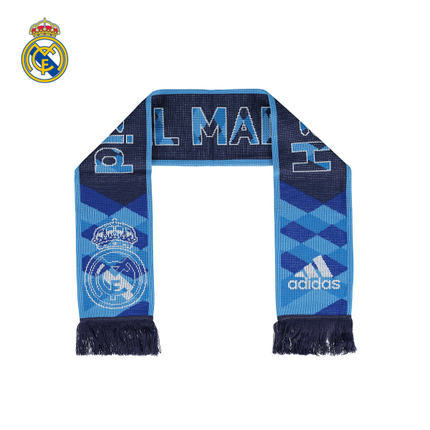 皇马第三套队服配色围巾 皇家马德里 阿迪达斯 皇马第三套队服配色围巾 皇家马德里 阿迪达斯