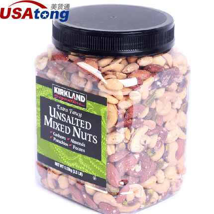 Kirkland柯兰原味坚果杏仁开心果1130g综合坚果美国进口零食坚果