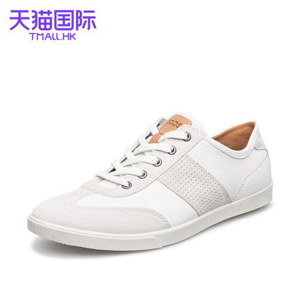 爱步ecco 男鞋休闲鞋板鞋透气轻质2016春夏新款英国直邮535894