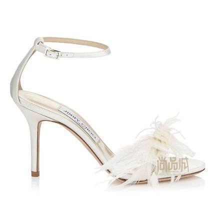 正品jimmy choo周仰杰2016新款女鞋潮高跟凉鞋VIVIEN85WFS080002