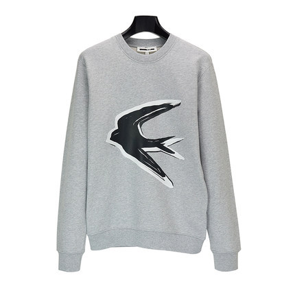 正品 ALEXANDER MCQUEEN 麦昆16年春夏男士飞燕套头卫衣 348190