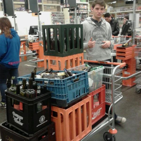 Photo taken at Colruyt by Jeroen V. on 4/9/2013