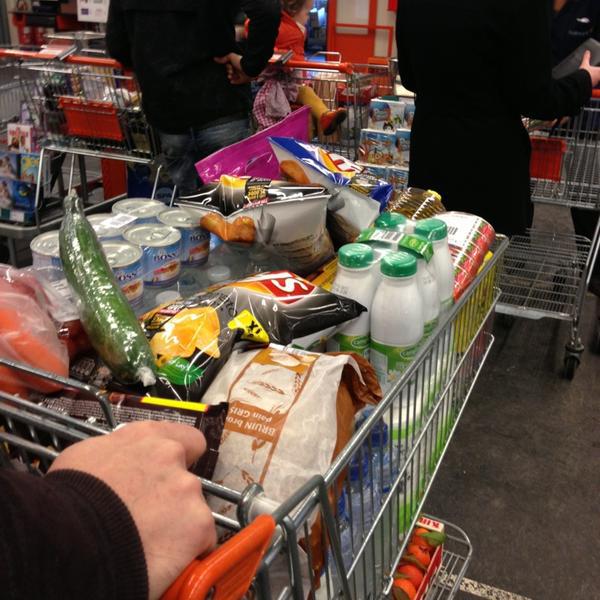 Photo taken at Colruyt by Chan J. on 2/5/2013